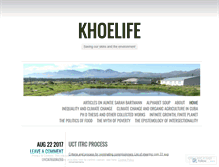 Tablet Screenshot of khoelife.com